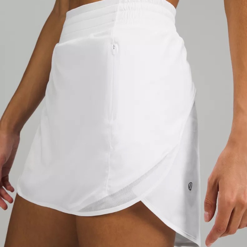 Lululemon Hotty Hot White Skirt 6